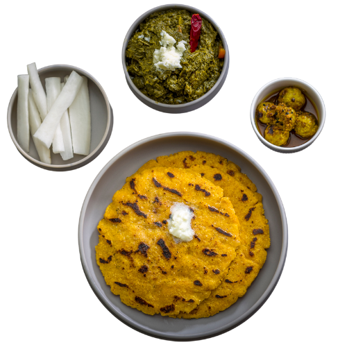 Sarso Da Saag & Makka Di Roti - Khao Piyo Restaurant