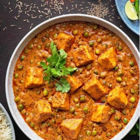 Matar Paneer