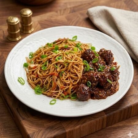 NOODLES + MANCHURIAN